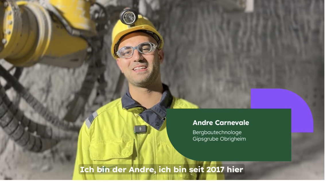 André Carnevale - Bergbautechnologe
