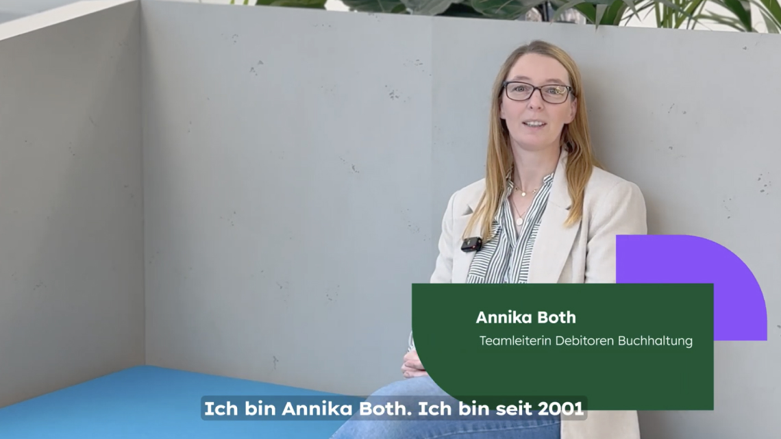 Annika - Teamleiterin Debitoren Buchaltung